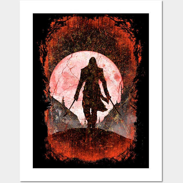 Assassin Moon Wall Art by Original_Badman